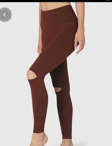 Beyond Yoga Got To Slit High Waisted Midi Leggings